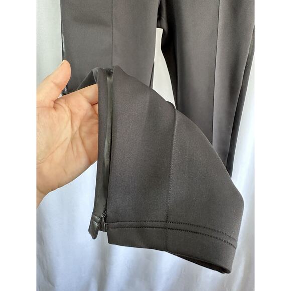 Zella Black Pull on Pants Comfort Wear Side Stripe Detail Size Womens Medium - Picture 2 of 8